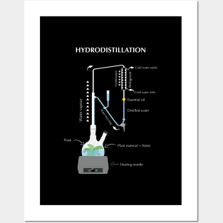 Hydrodistillation Apparatus Clevenger Posters and Art